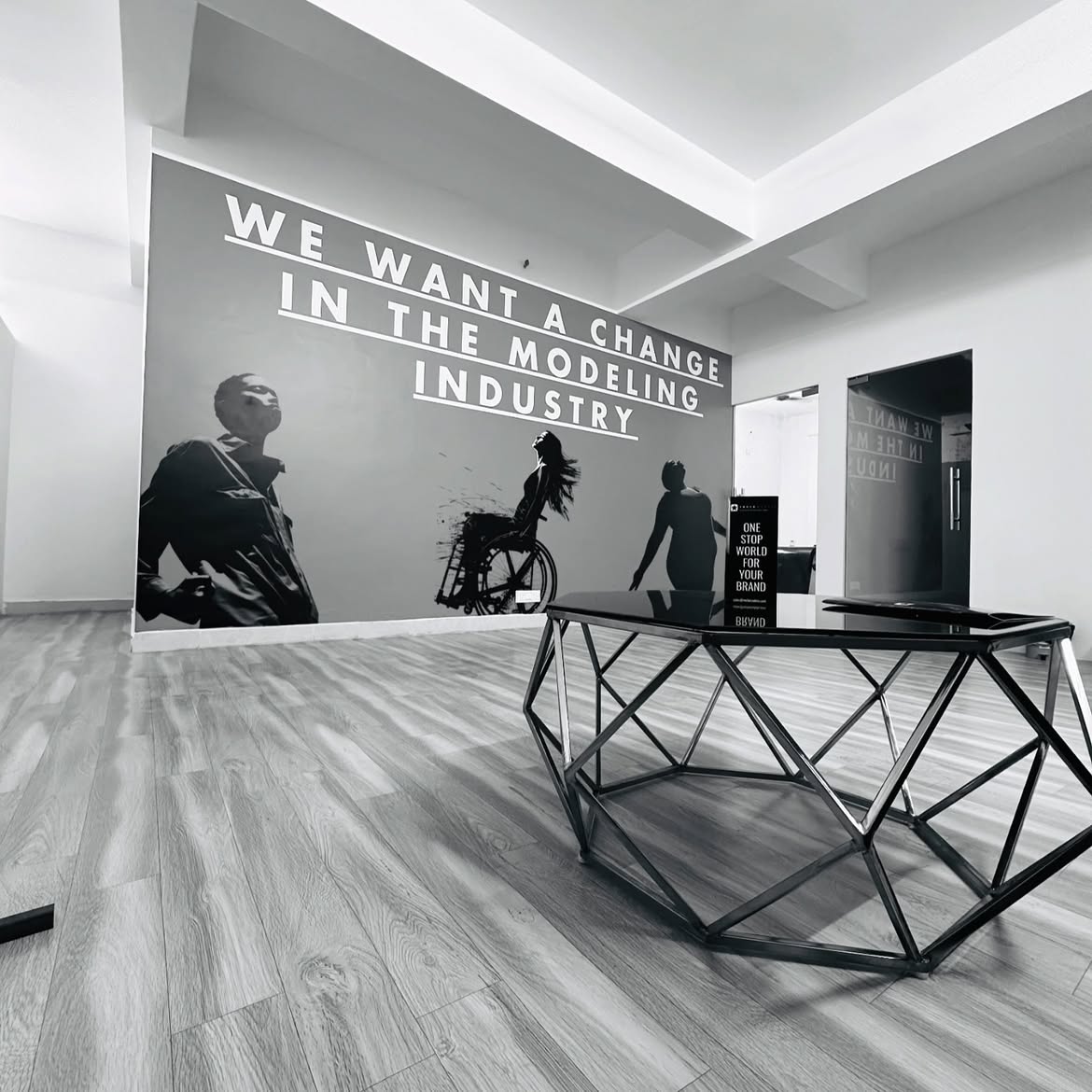 IncluHub creative floor and office support space